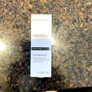 Brand new, unopened Cannalogica facial hydration oil